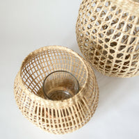 Seagrass Lantern Set