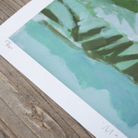 "Marsh in Celadon" Celadon Exclusive Signed Print by Blakely Made