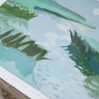 "Marsh in Celadon" Celadon Exclusive Signed Print by Blakely Made