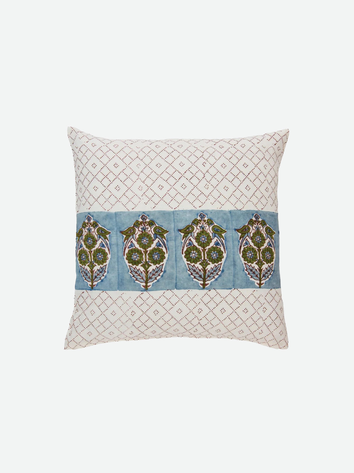 Parakeet Blue Pillow Cover