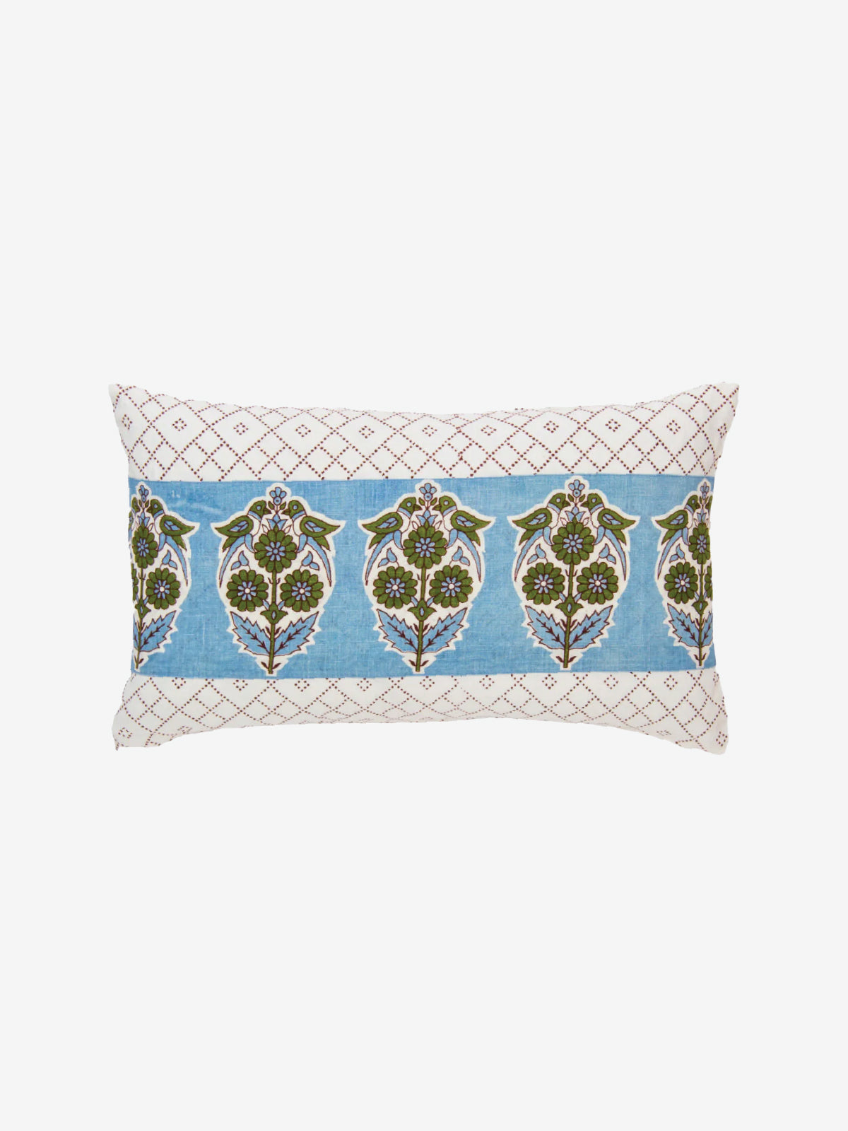 Parakeet Blue Pillow Cover