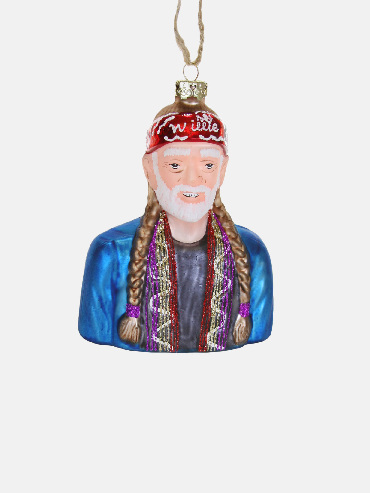 Willie Nelson Ornament