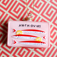 Anchovies Can Ornament