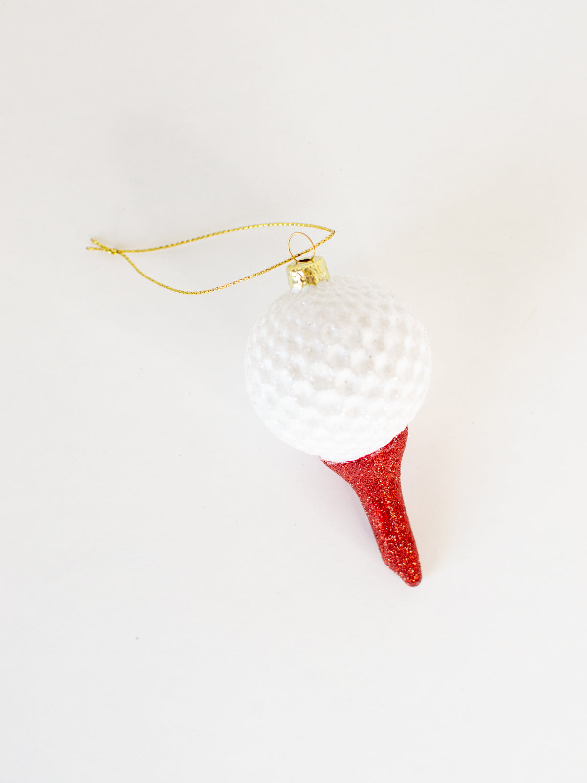 Golf Ball on a Tee Ornament