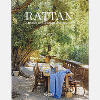 Rattan Coffee Table Book