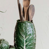 Stoneware Cabbage Vase