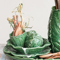 Stoneware Cabbage Platter