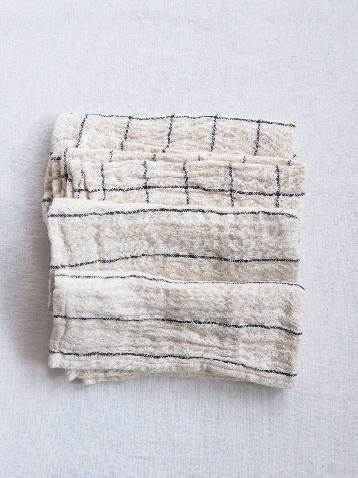 Stripe/Plaid Woven Napkin, Set of 4