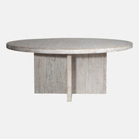 Harley 72" White Dining Table