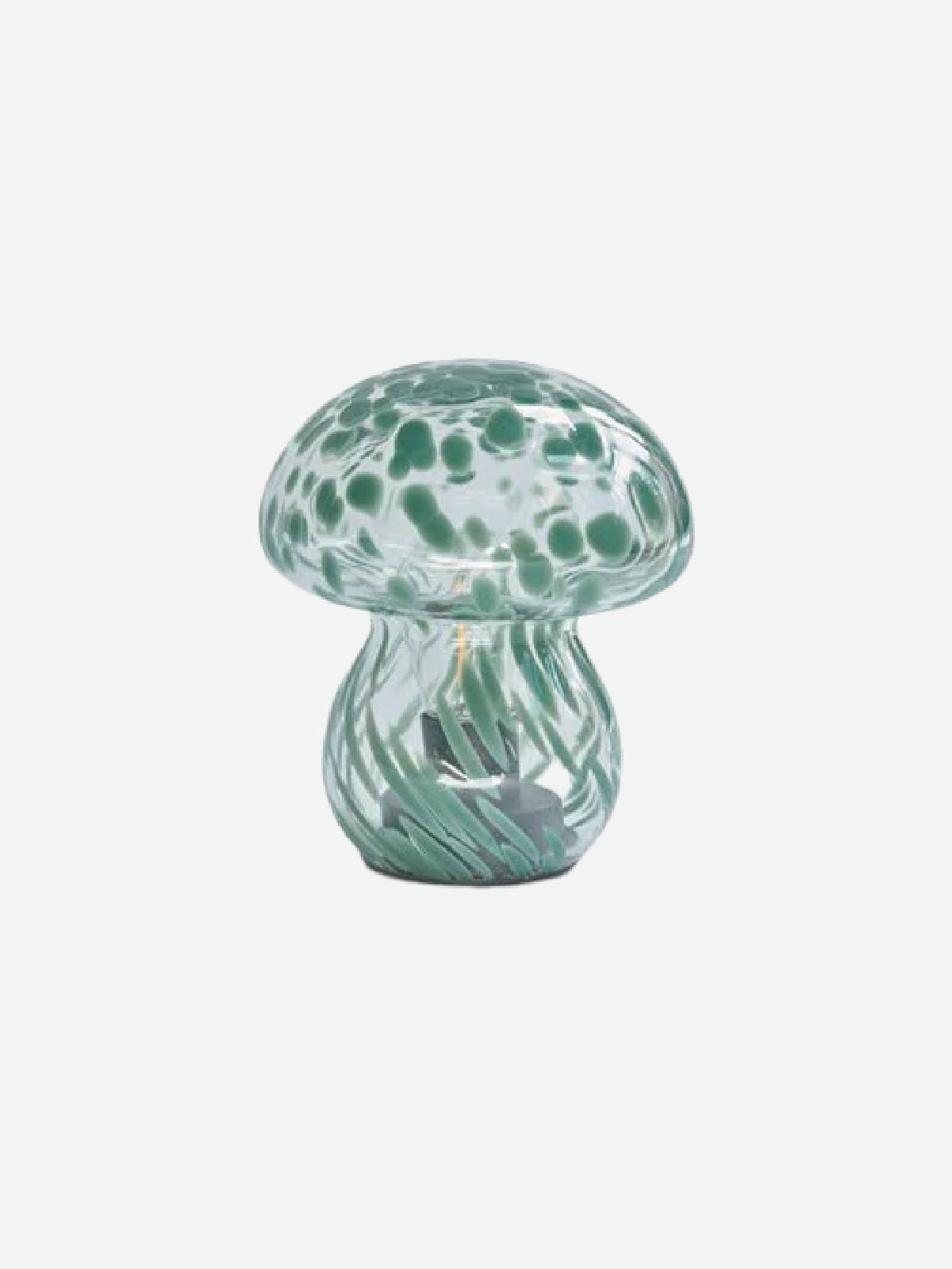 Mushroom Portable Table Lamp, Forest Green