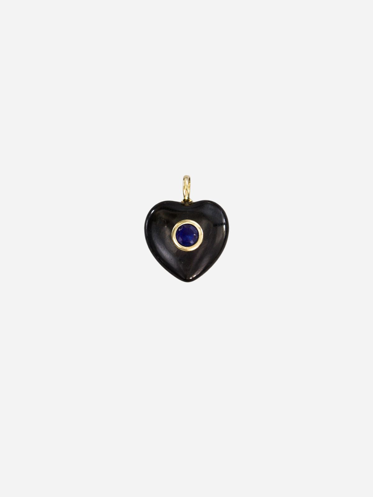 Obsidian Heart Pendant