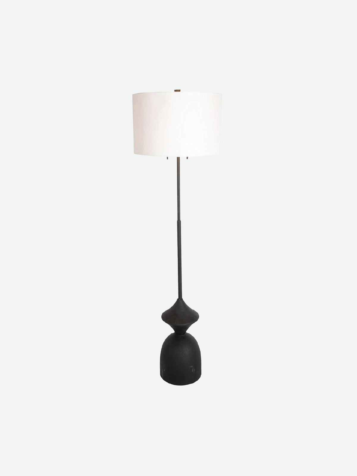 Charta Black Floor Lamp