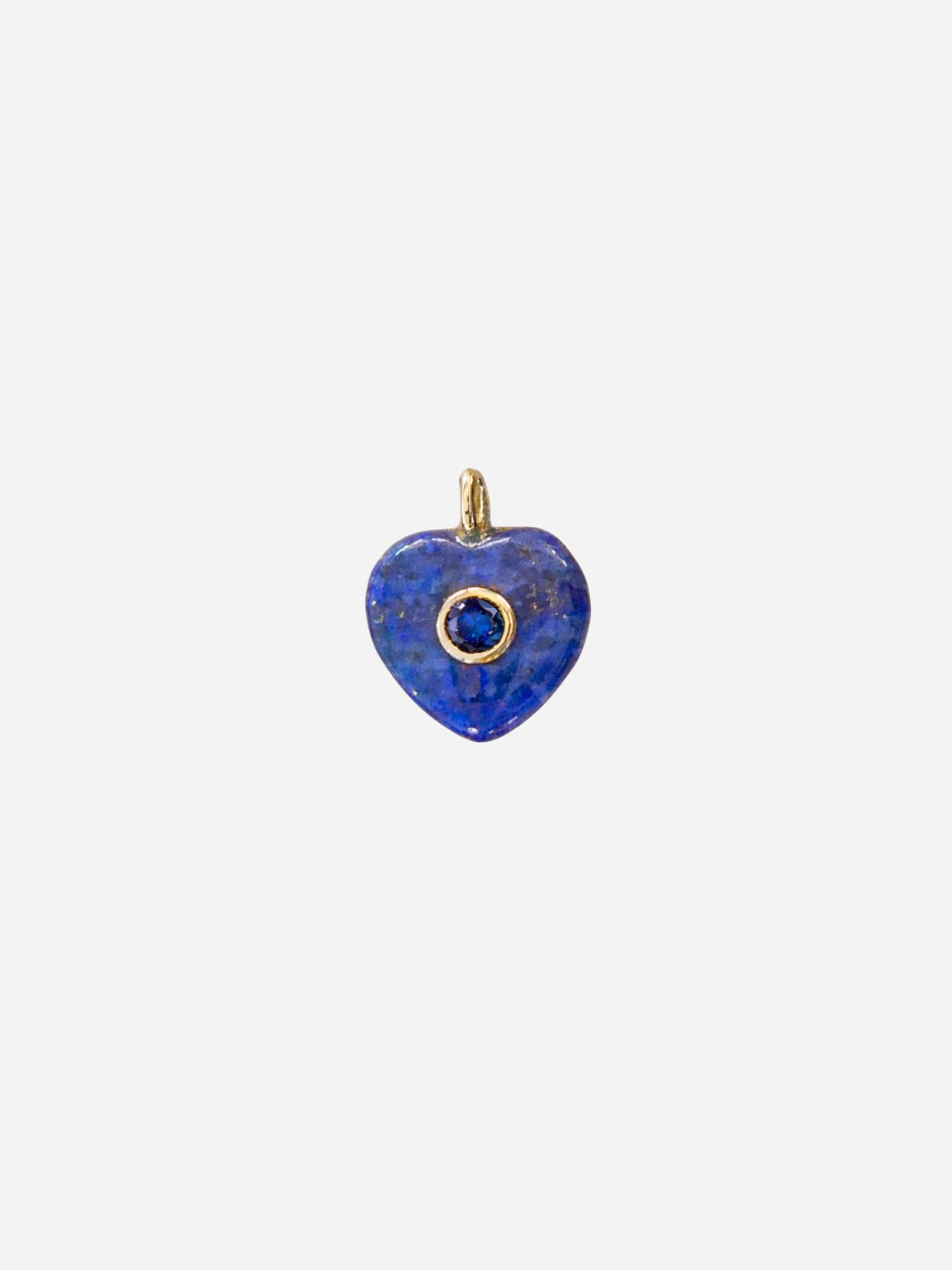 Lapis Heart Pendant