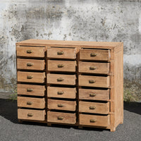 16 Drawer Wooden Chest