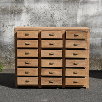 16 Drawer Wooden Chest
