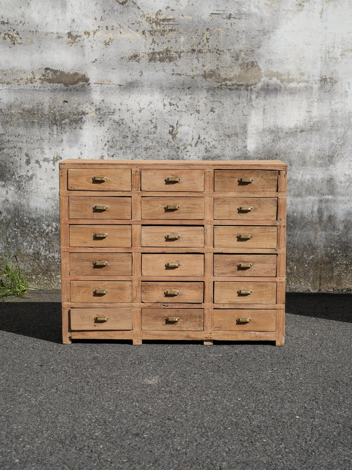 16 Drawer Wooden Chest