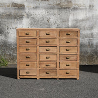 16 Drawer Wooden Chest