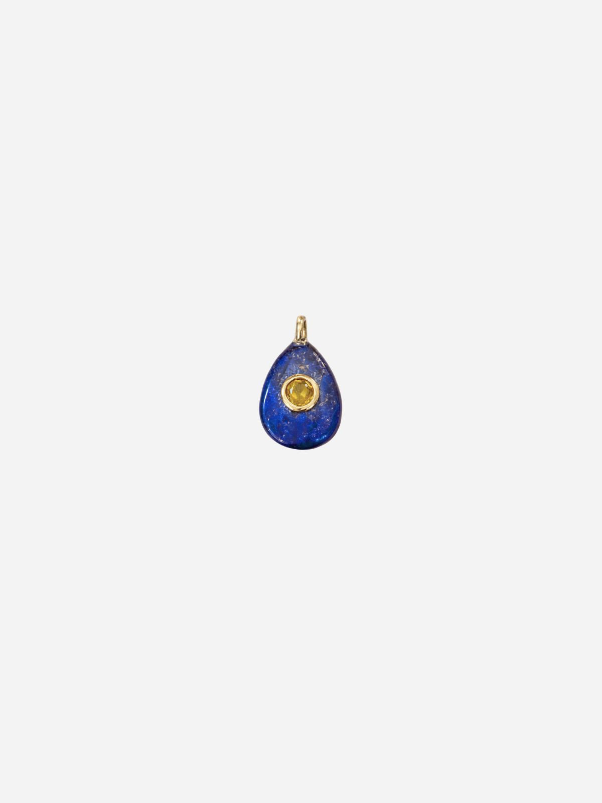 Lapis Small Drop Pendant