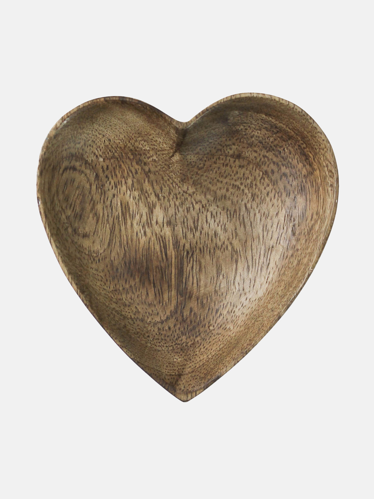 Wood Heart Tray