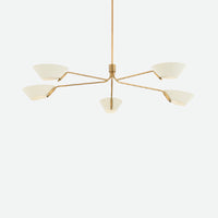 Sacramento Chandelier, White