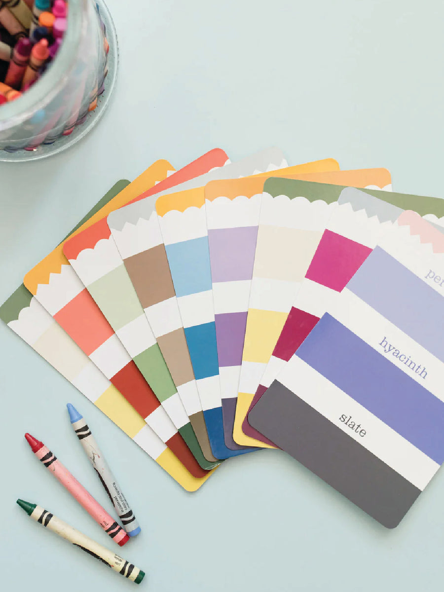 Pattern and Color Flashcards – Celadon at Home