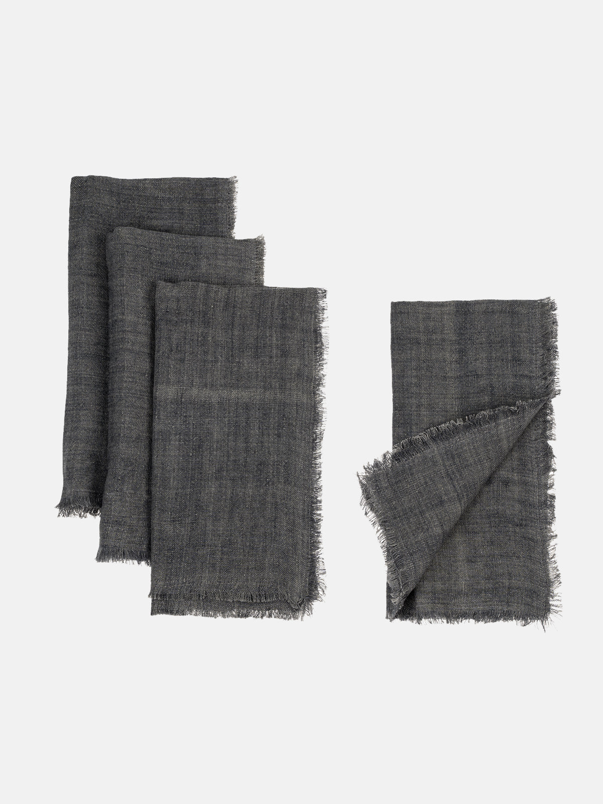Coal Linen Napkin, Set of 4