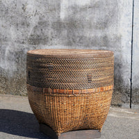 Round Table with Storage Lid