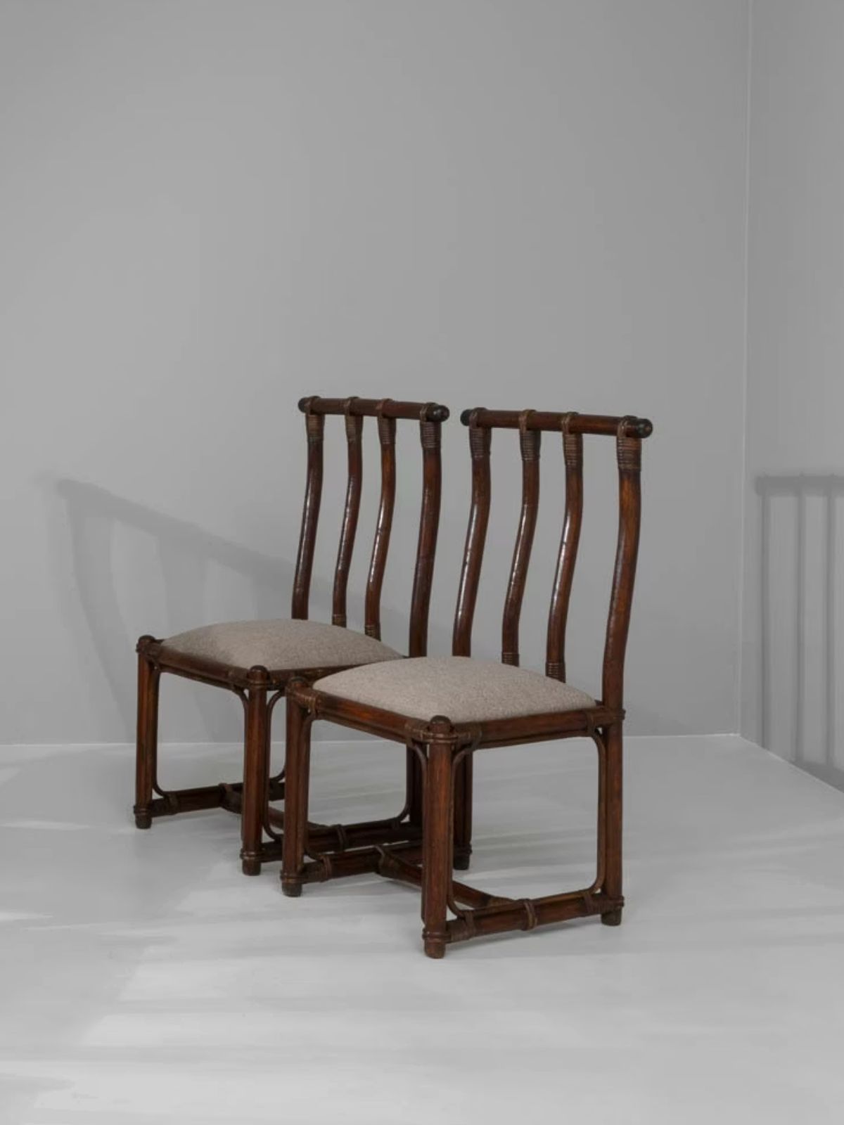 Vintage Bamboo Dining Chair