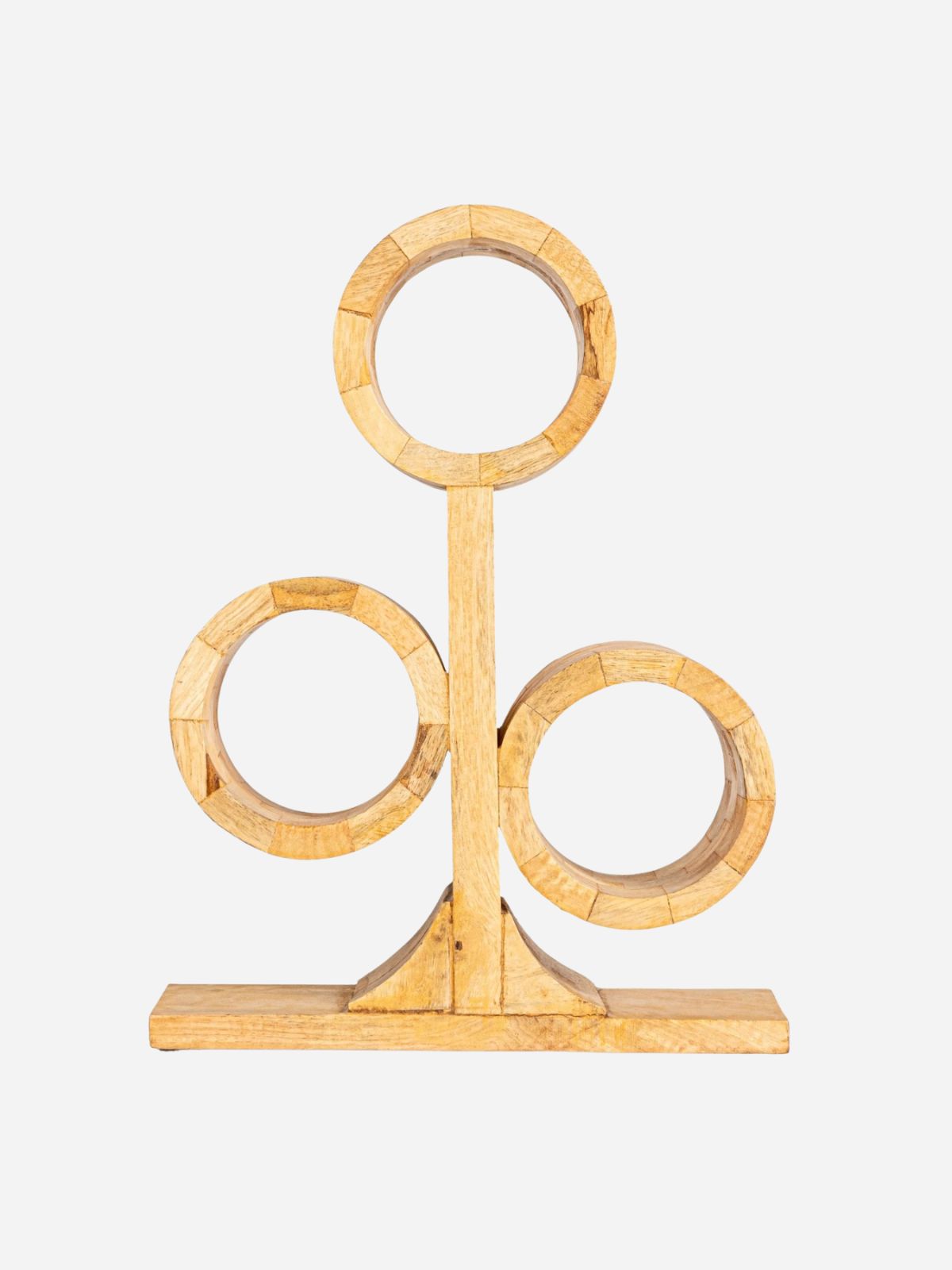 Mango Wood Wine Rack