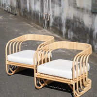 Rattan Waterfall Chair, Natural