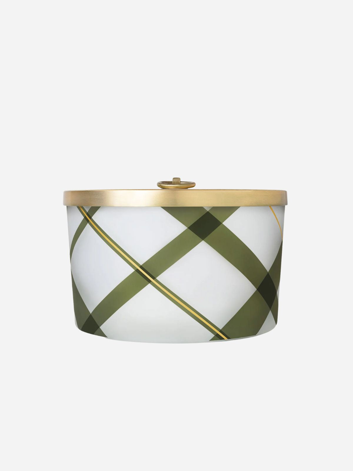 Frasier Fir Frosted Plaid 3-Wick Candle