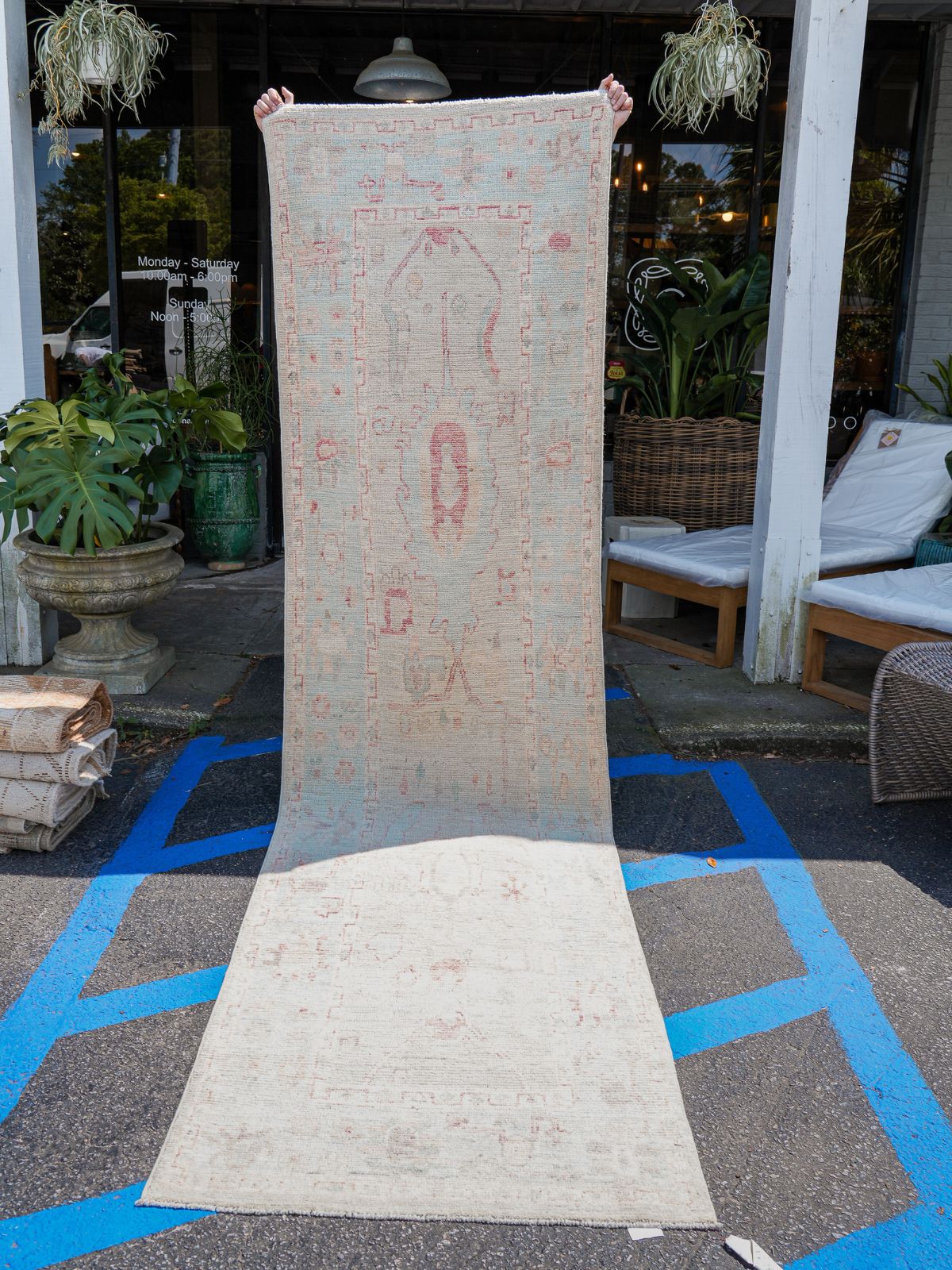 Vintage Oushak Runner