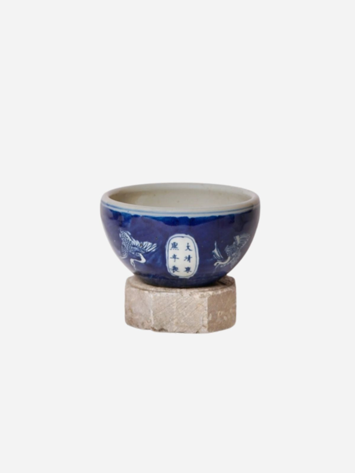 Dancing Crane Porcelain Bowl