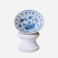Peony Conical Porcelain Bowl