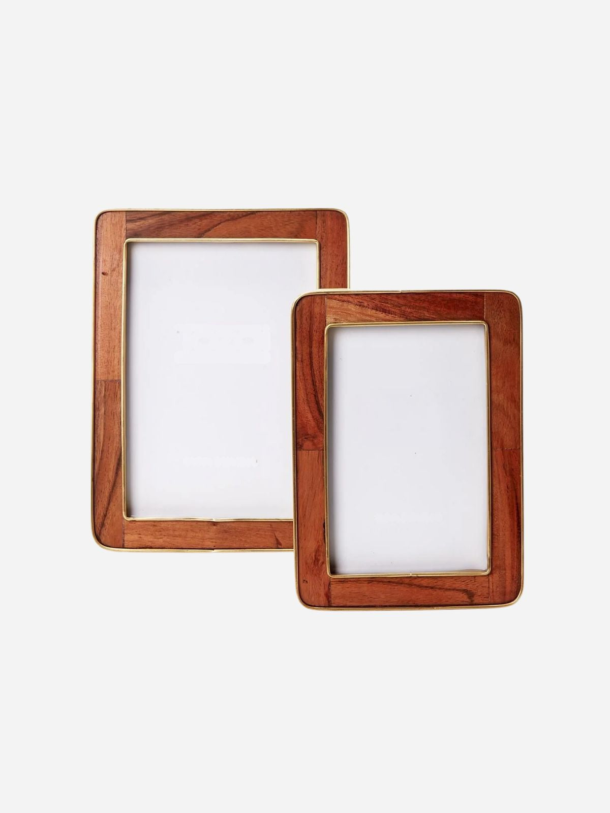 Wooden Brass Frame