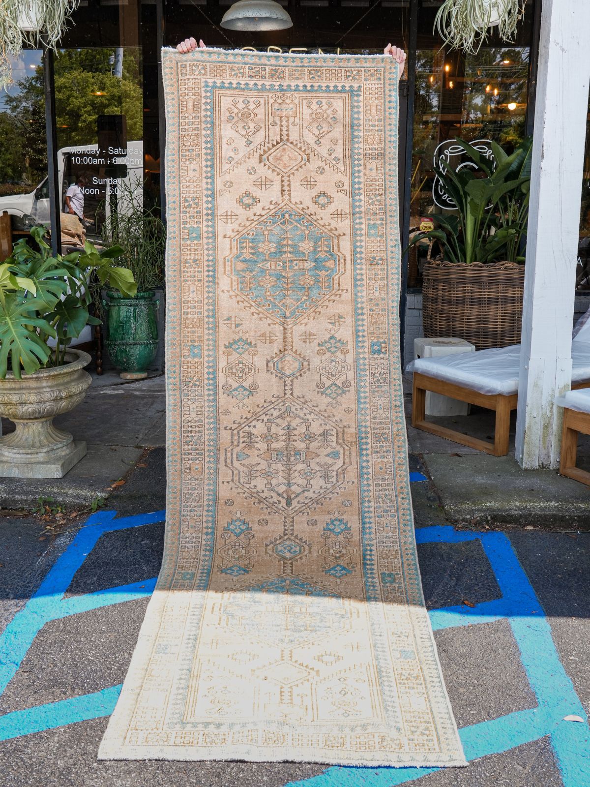 Vintage Oushak Runner