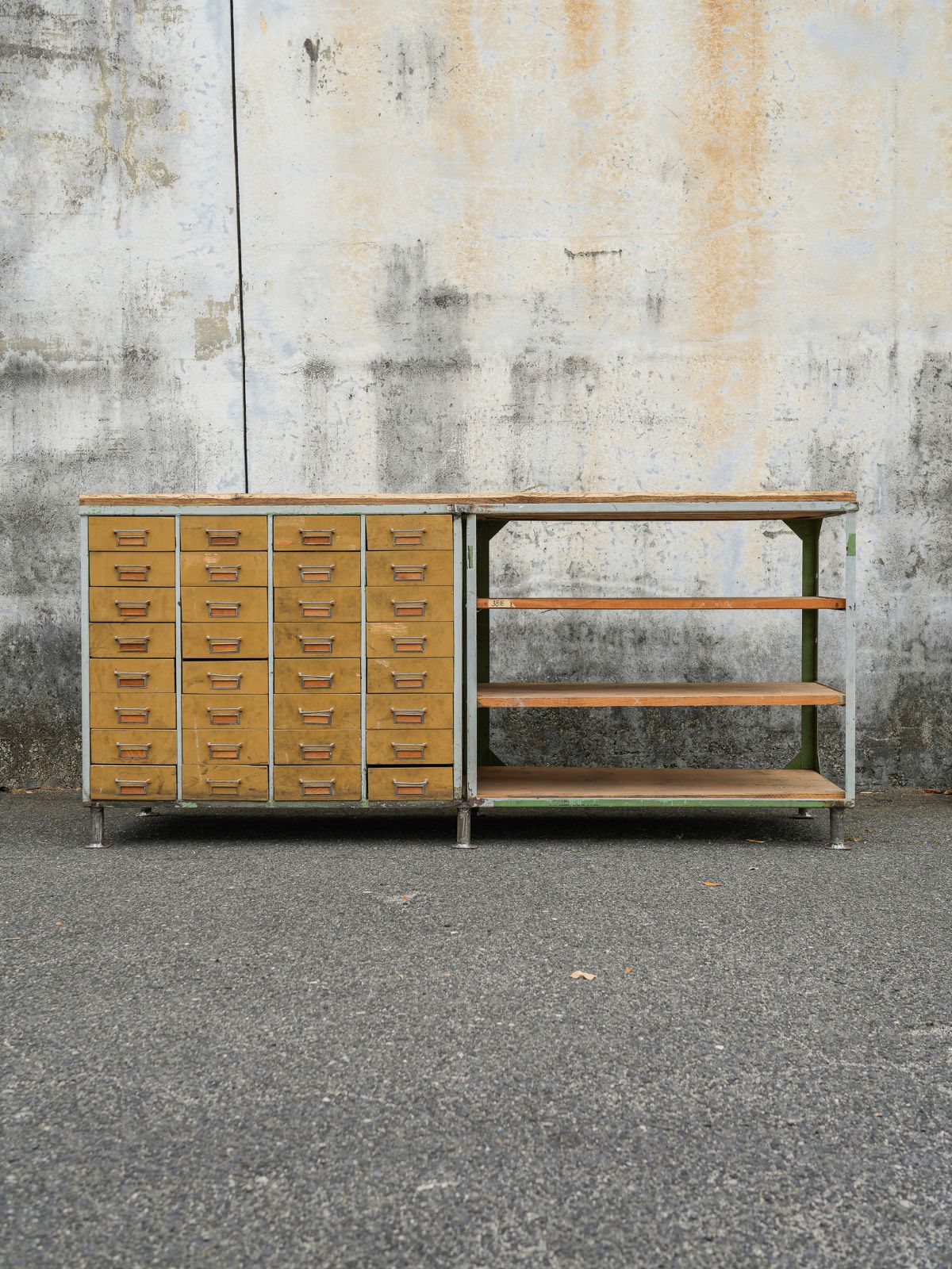 Vintage Hungarian Factory Counter