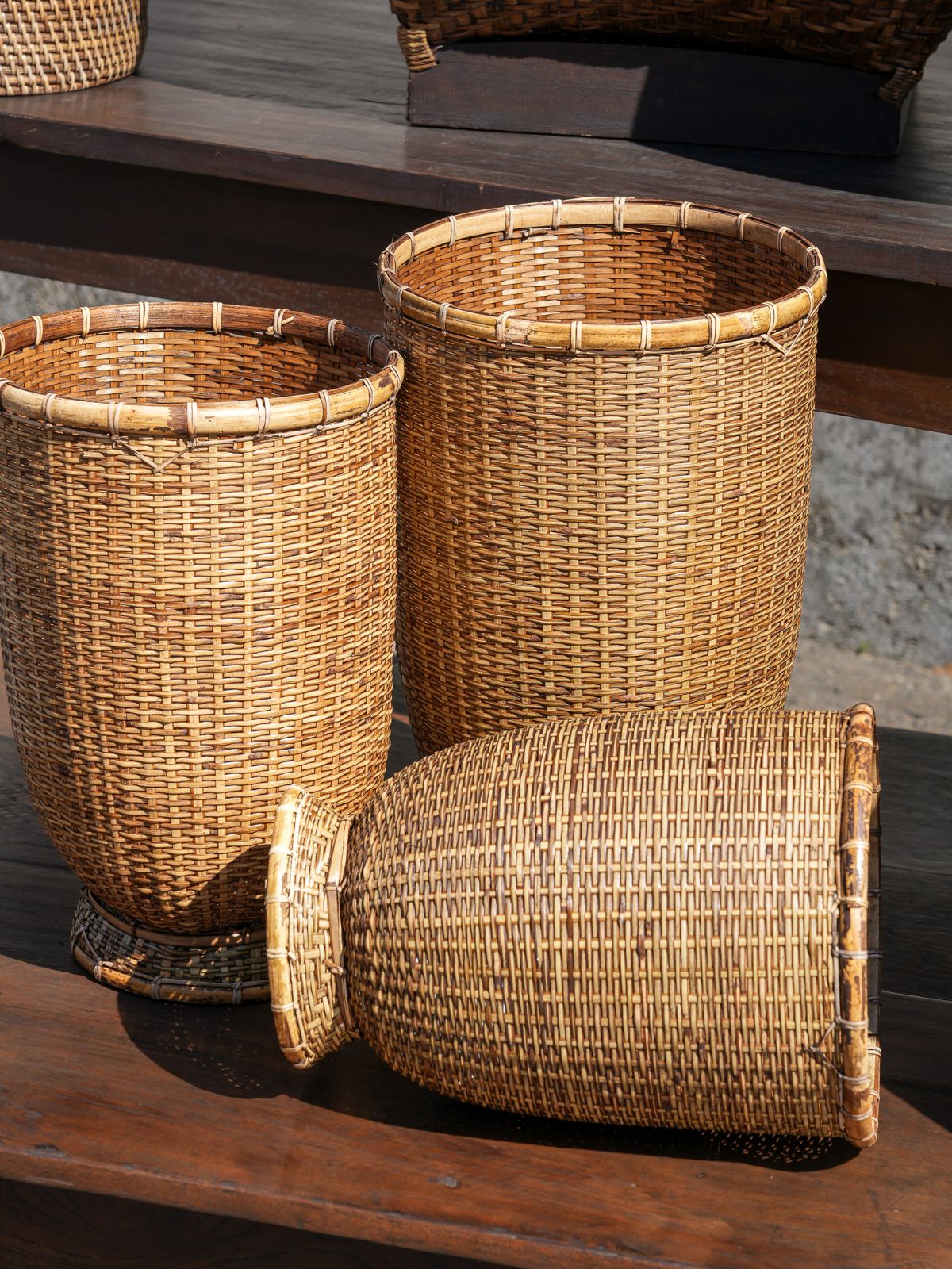 Antique Brown Basket
