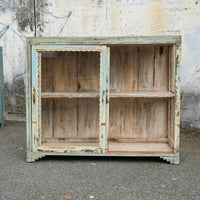 Blue Showcase Cabinet