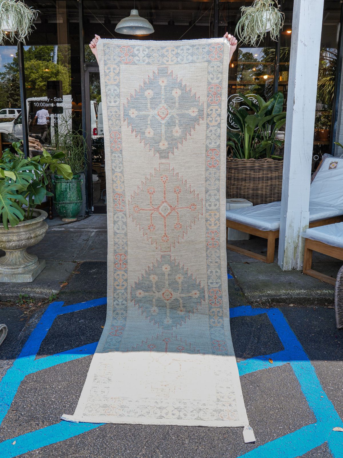 Vintage Oushak Runner