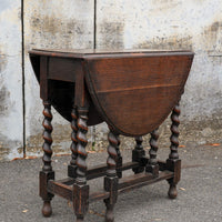Barley Twist Gateleg Table