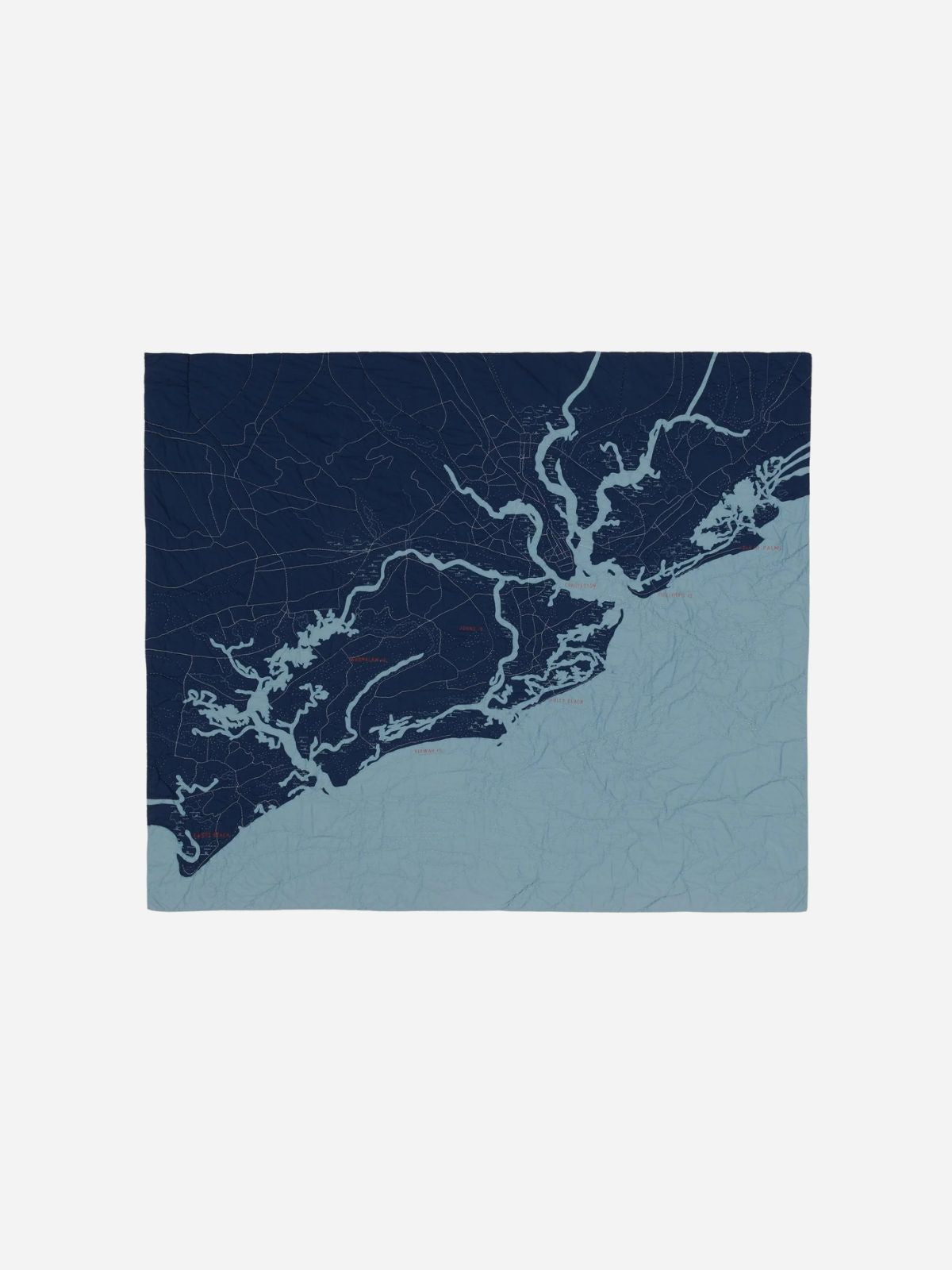 Charleston Quilt, Navy