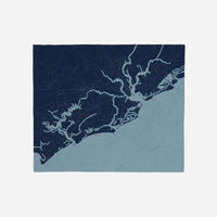 Charleston Quilt, Navy