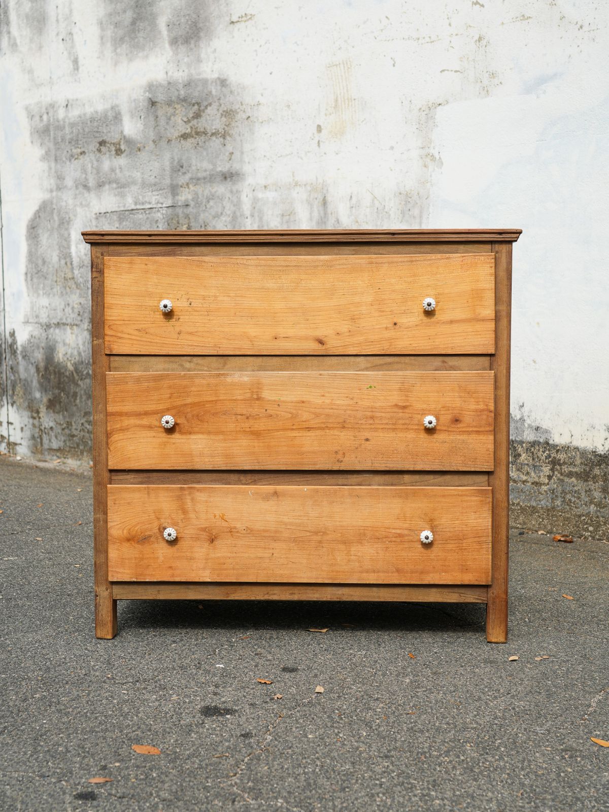 Antique Hungarian 3 Drawer Dresser