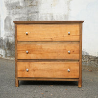 Antique Hungarian 3 Drawer Dresser