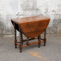 Barley Twist Gateleg Table