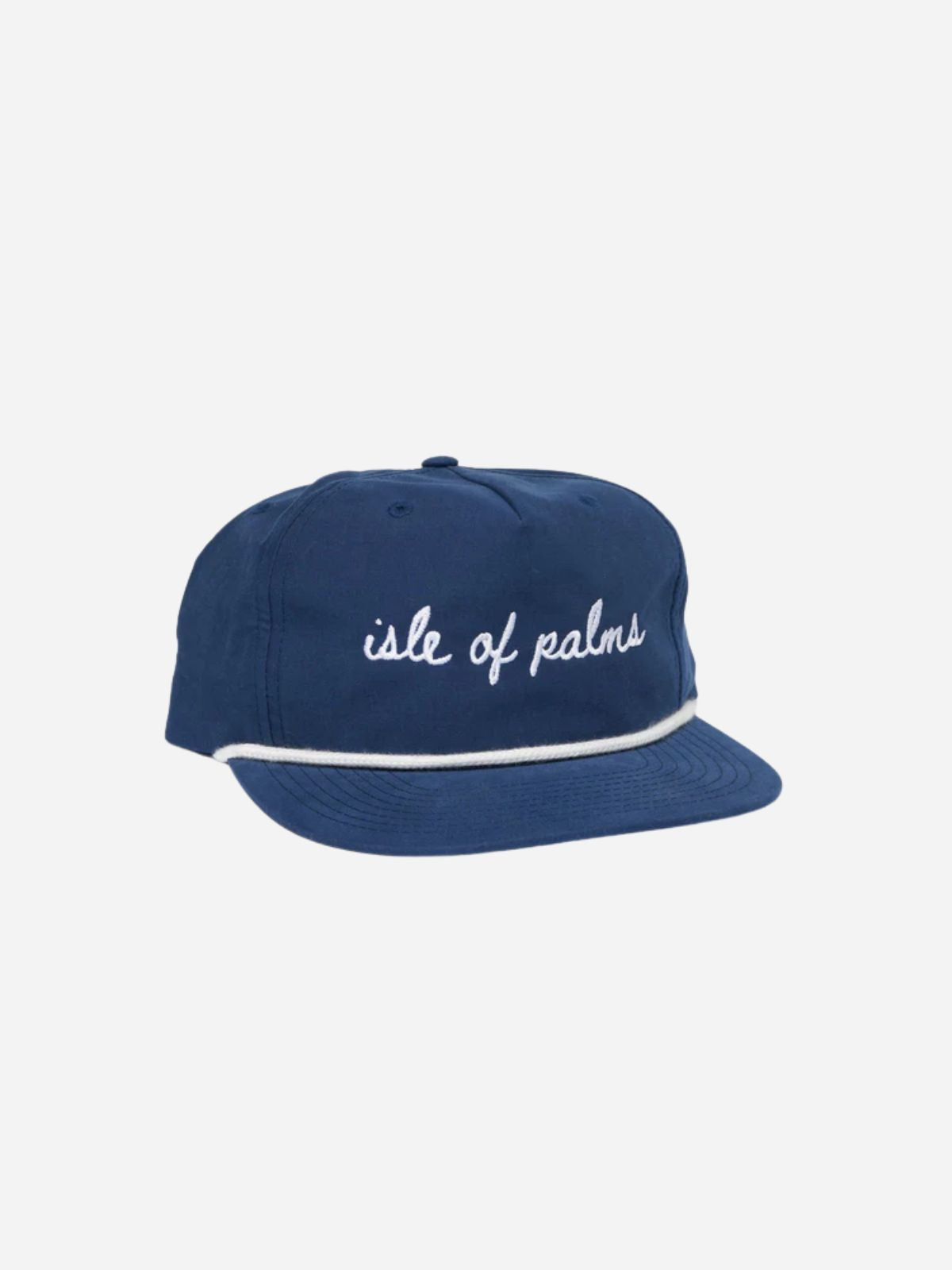Isle of Palms Navy Rope Hat
