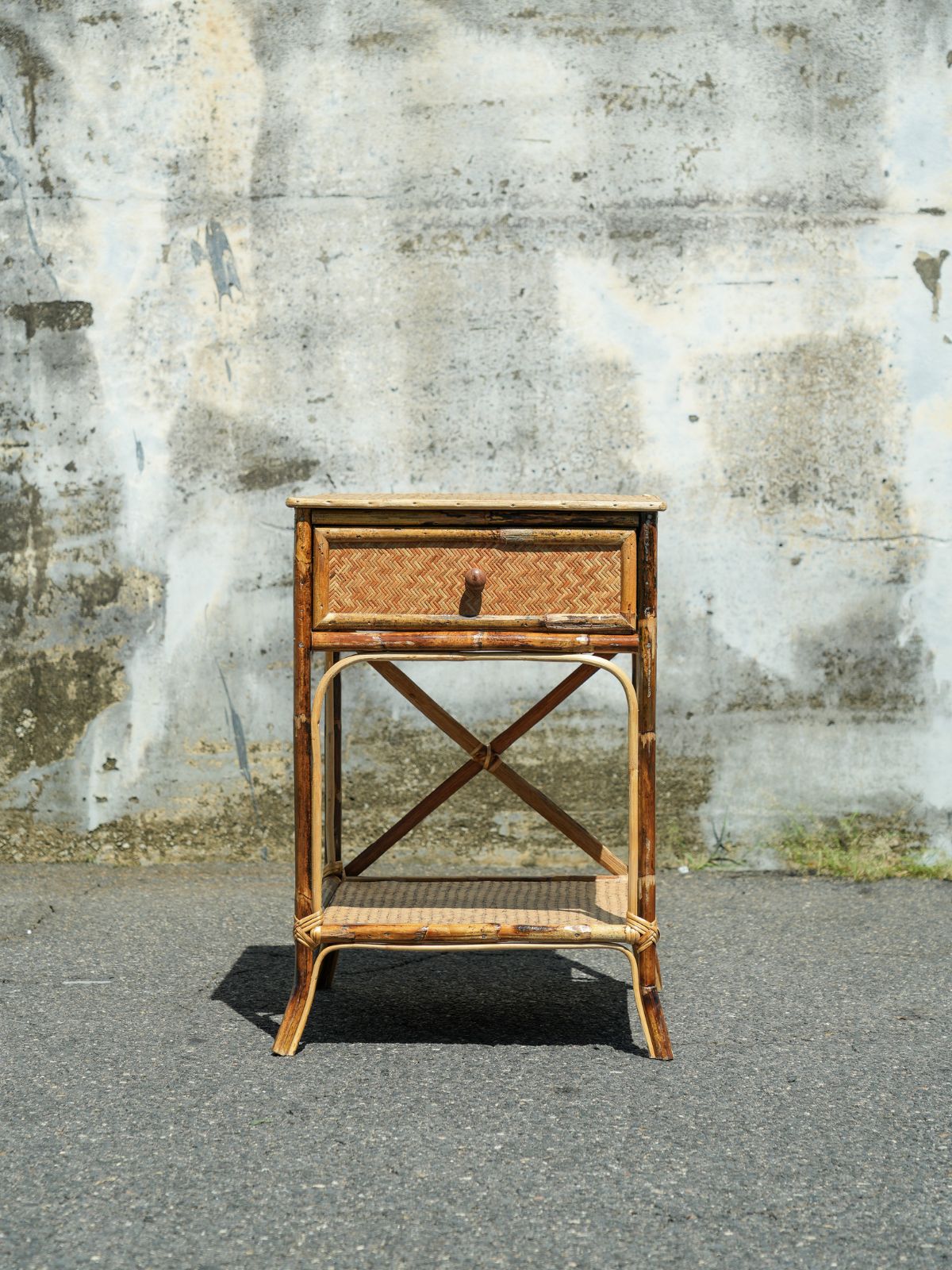 Country House Side Table with Drawer