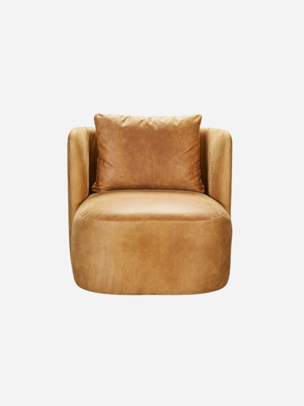 Floyd Leather Swivel Chair