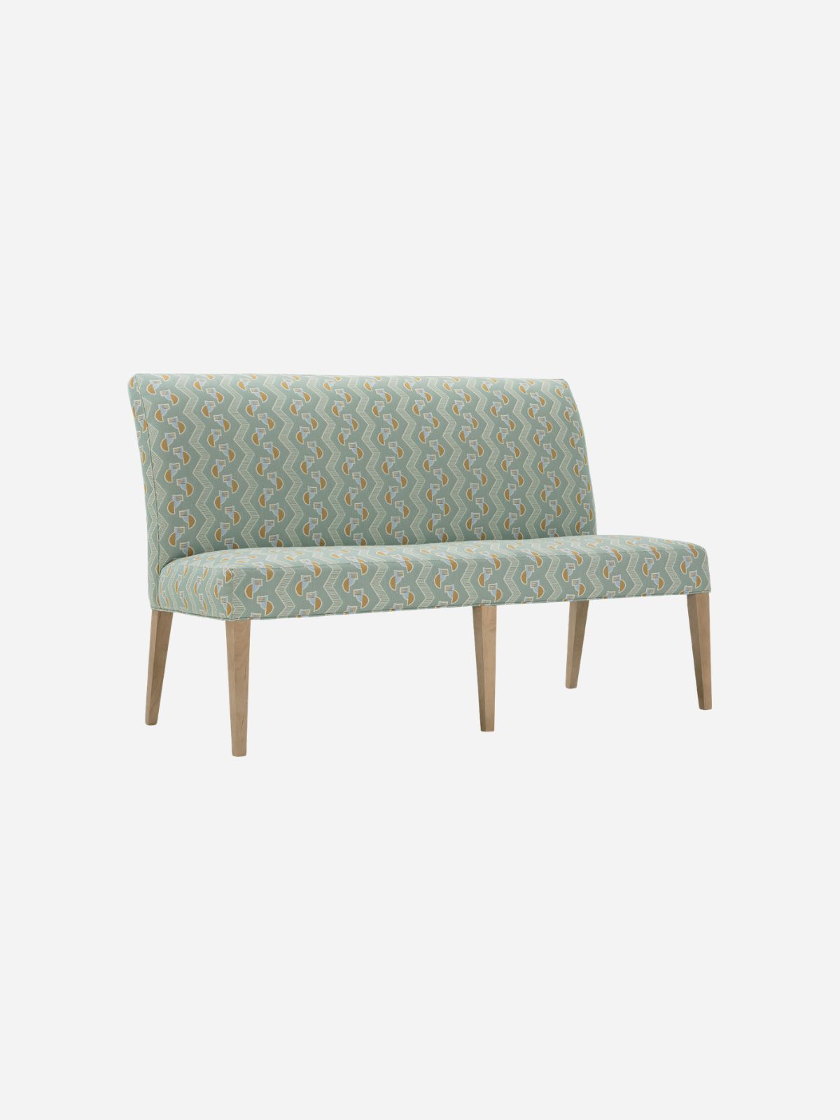 Finch Dining Banquette, Crescent Juniper